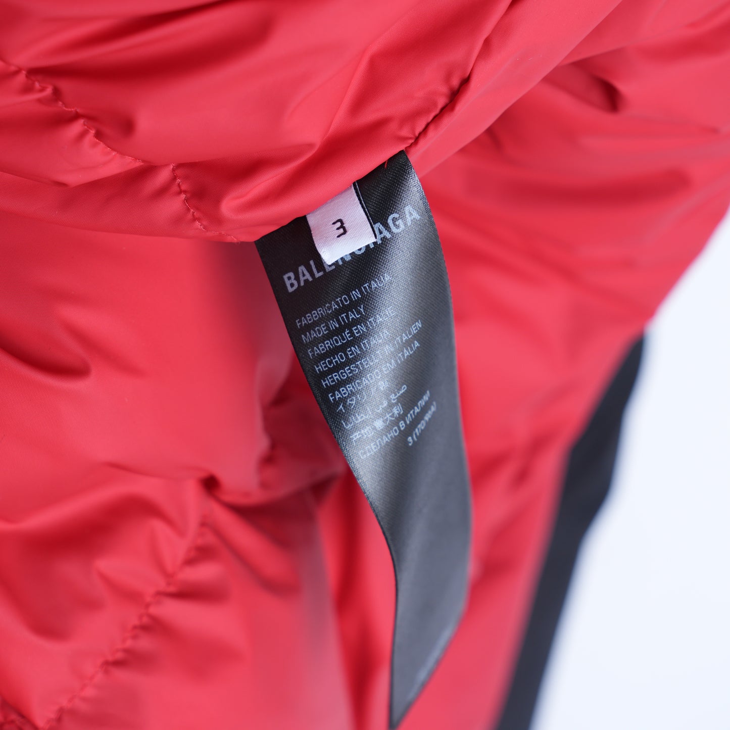 BALENCIAGA OVERSIZED PADDED PARKA JACKET