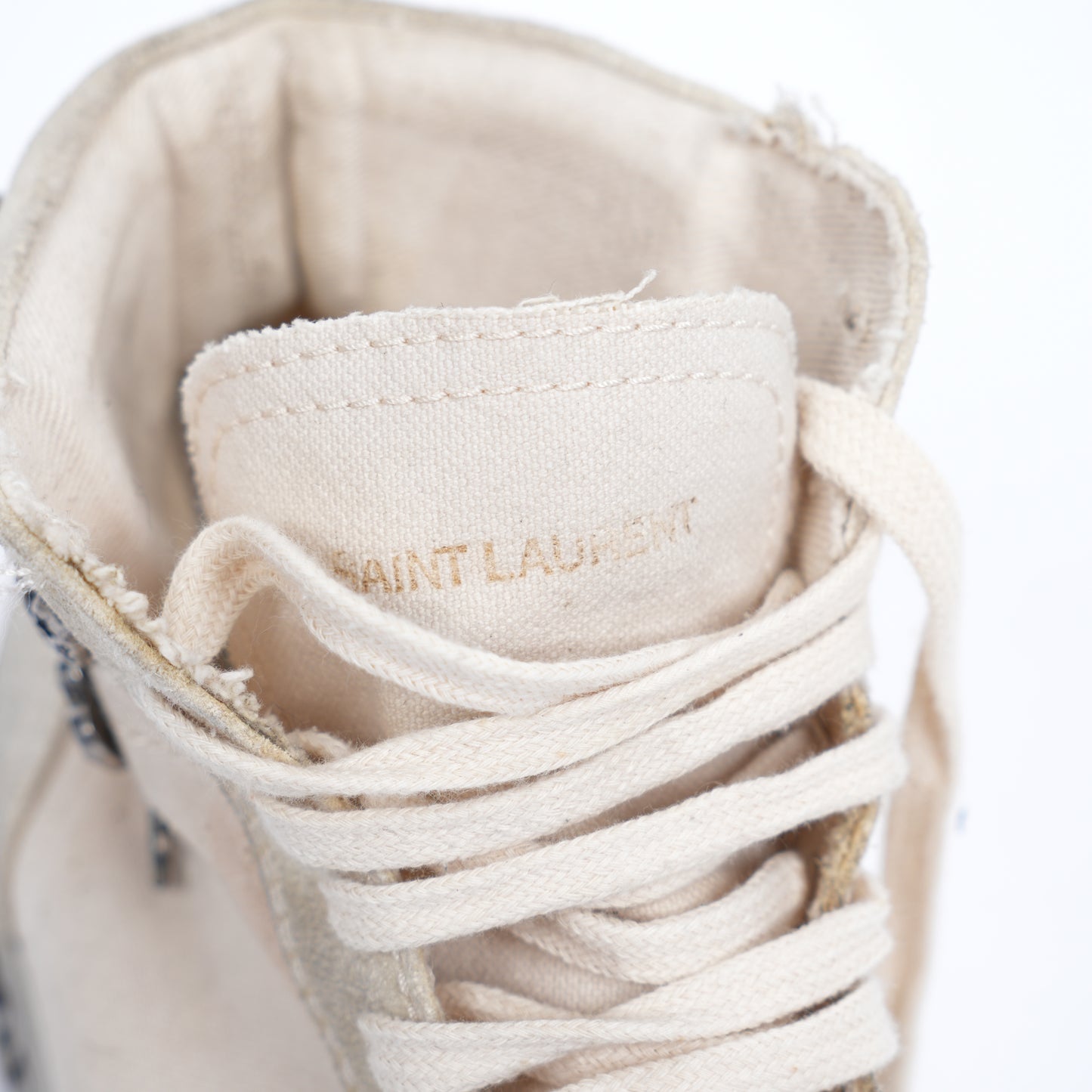 SAINT LAURENT "SMOKING FOREVER" SNEAKERS