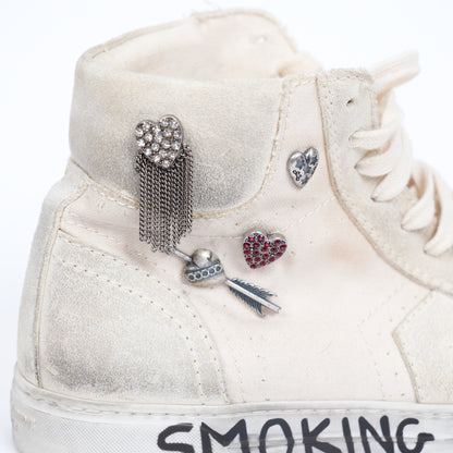 SAINT LAURENT "SMOKING FOREVER" SNEAKERS