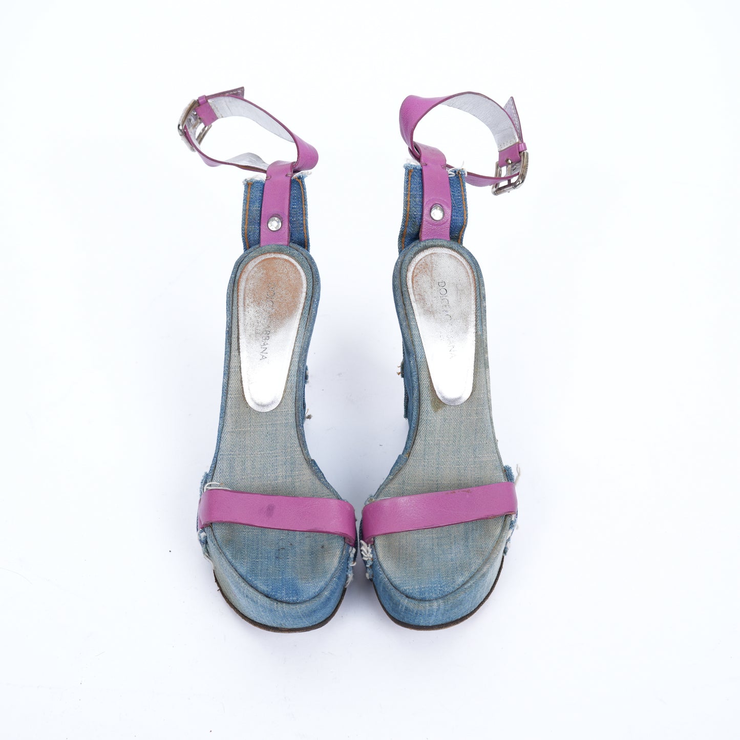 DOLCE & GABBANA WEDGE SANDALS