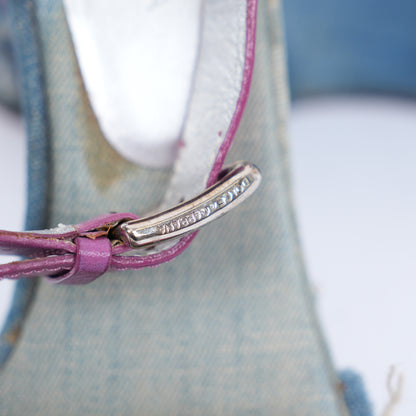 DOLCE & GABBANA WEDGE SANDALS