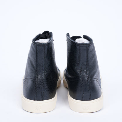 BALENCIAGA HIGH TOP LEATHER SNEAKERS
