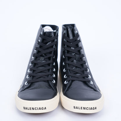 BALENCIAGA HIGH TOP LEATHER SNEAKERS