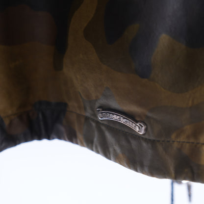 CHROME HEARTS CAMO LEATHER JACKET