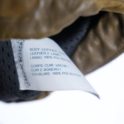 CHROME HEARTS CAMO LEATHER JACKET