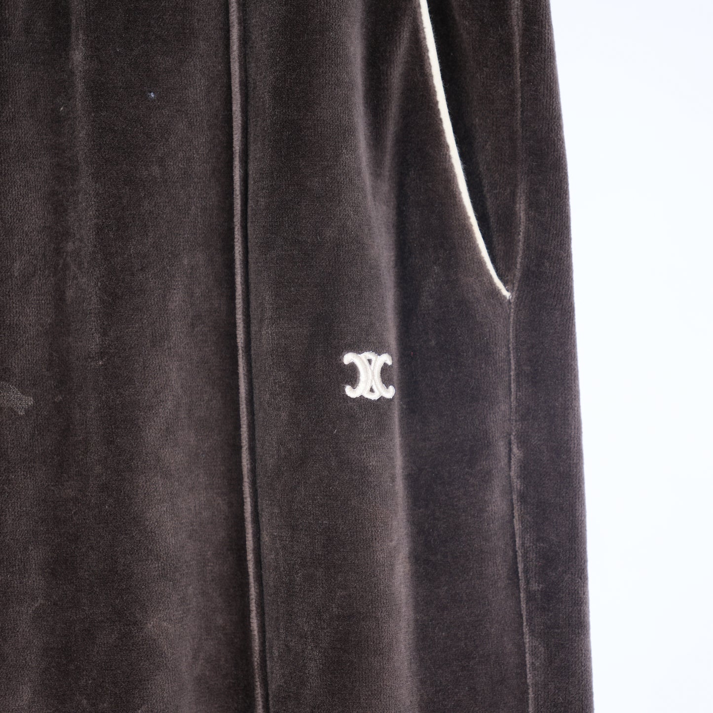 CELINE VELOUR SWEATPANTS