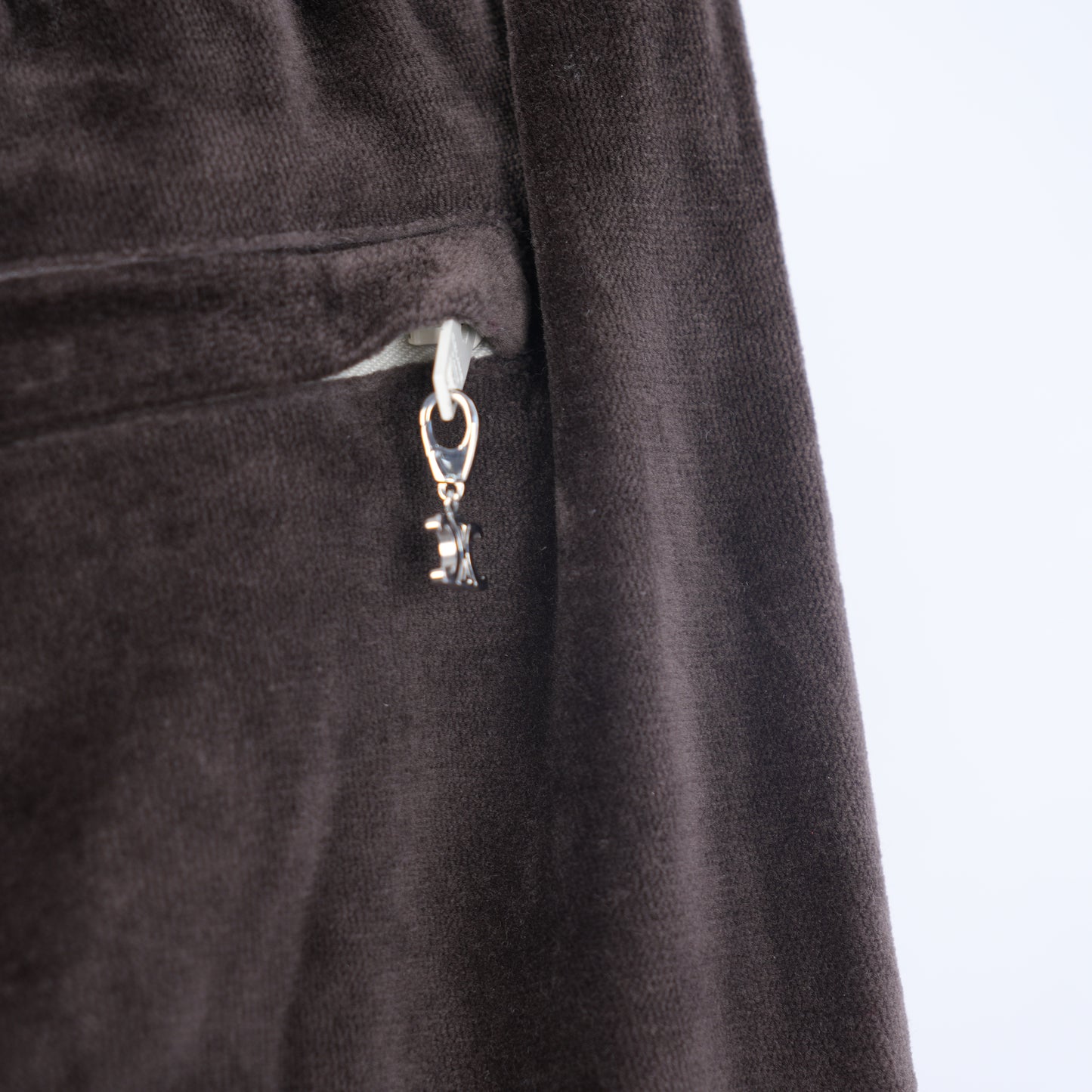 CELINE VELOUR SWEATPANTS