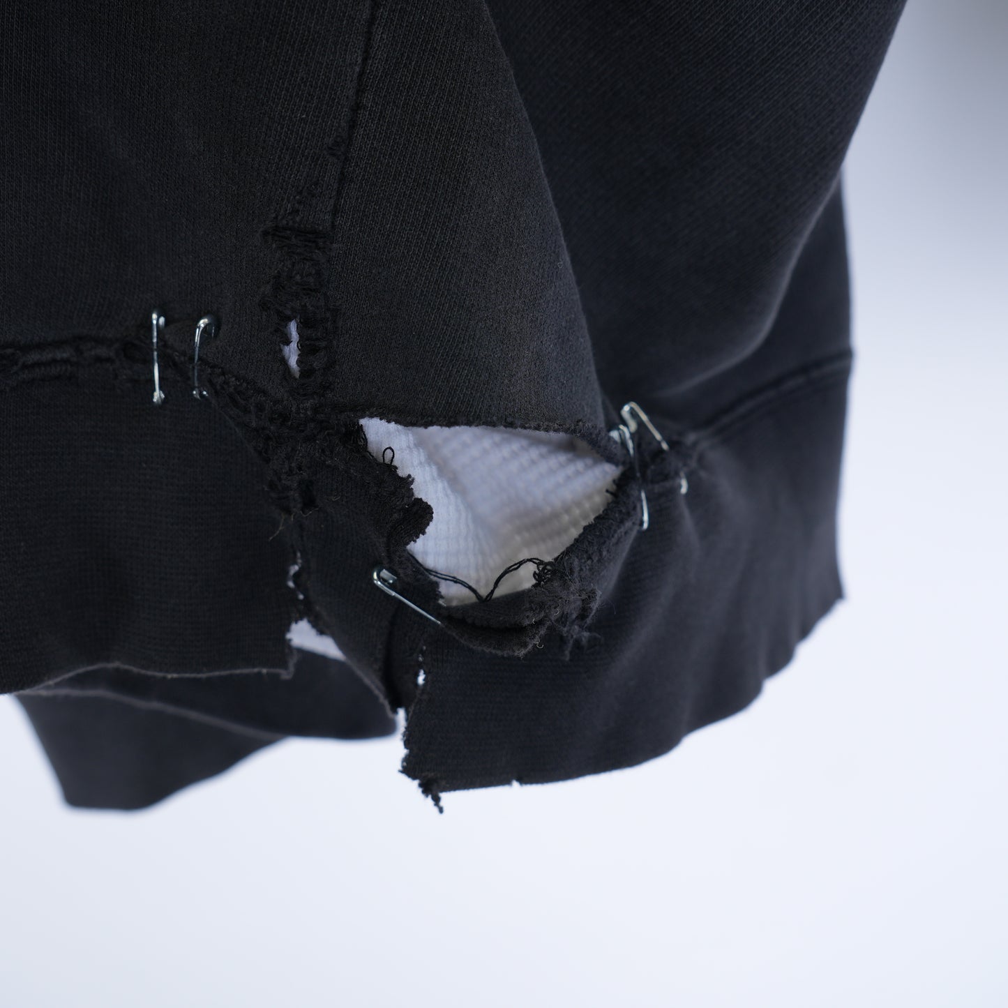 VINTAGE RAMONES REPAIRED THERMAL HOODIE