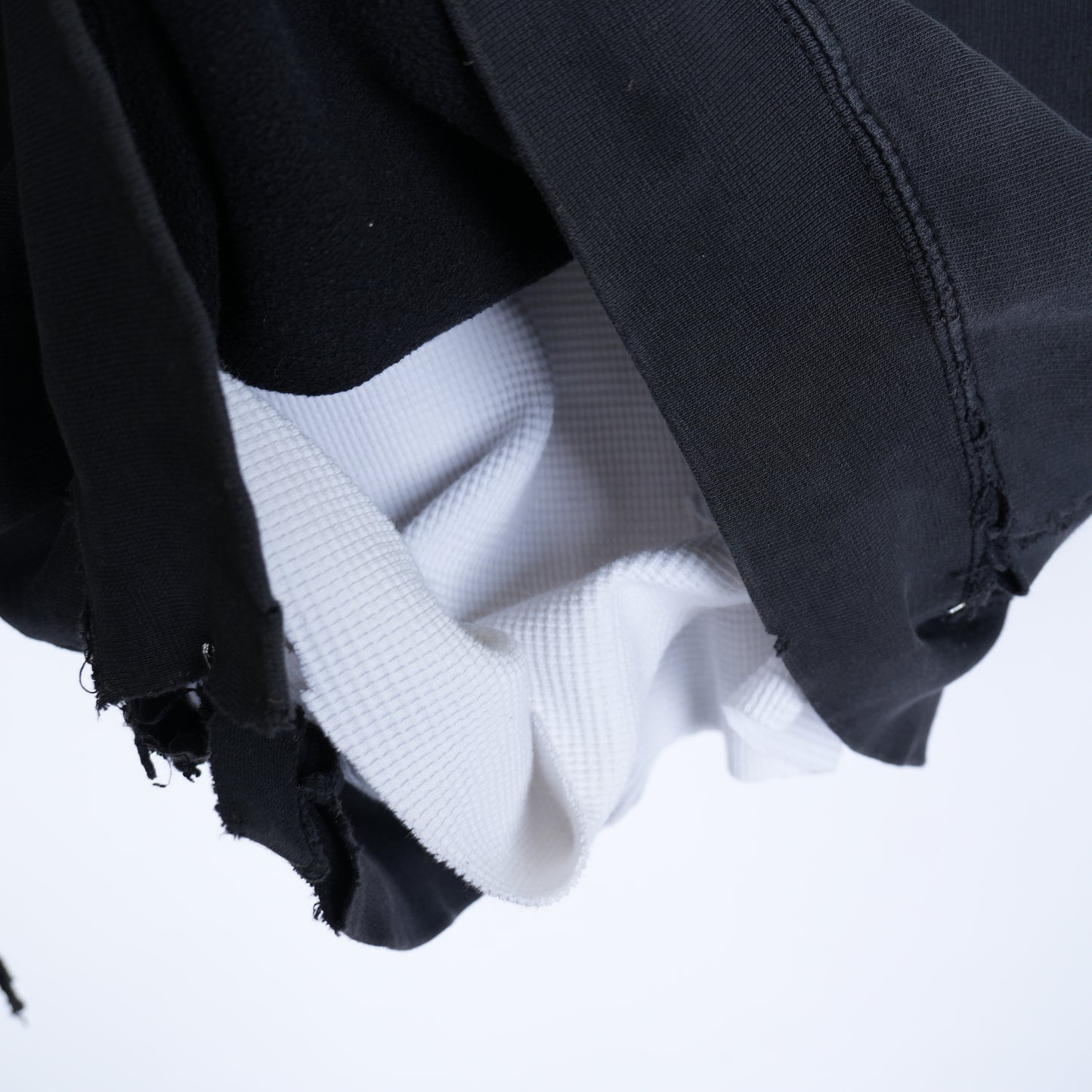 VINTAGE RAMONES REPAIRED THERMAL HOODIE