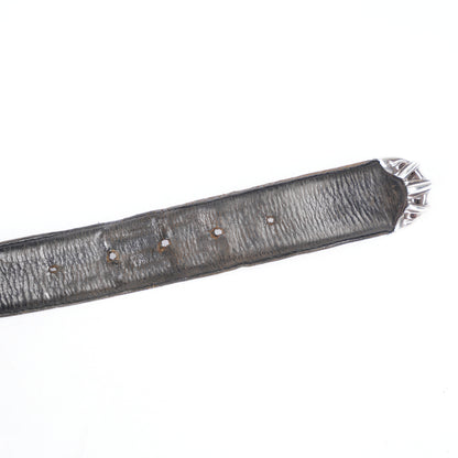 CHROME HEARTS TALON WESTERN 3 PIECE BELT