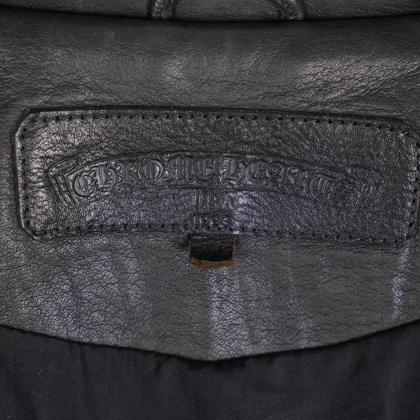 CHROME HEARTS PERFECTO FILIGREE LEATHER JACKET