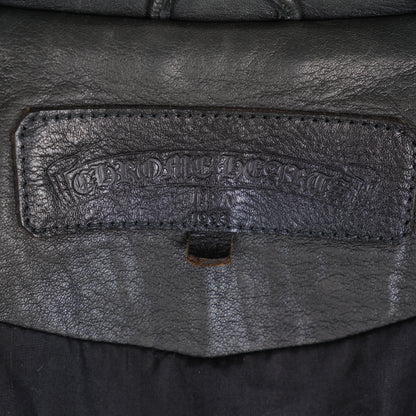 CHROME HEARTS PERFECTO FILIGREE LEATHER JACKET