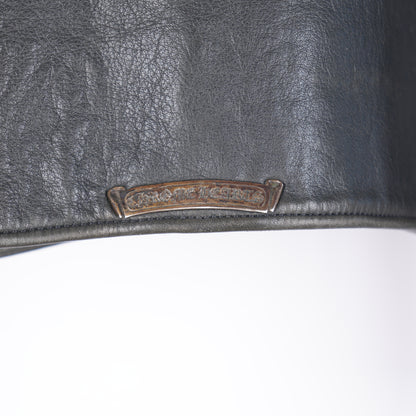 CHROME HEARTS PERFECTO FILIGREE LEATHER JACKET