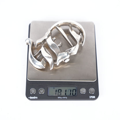 CHROME HEARTS CH LOGO BELT BUCKLE