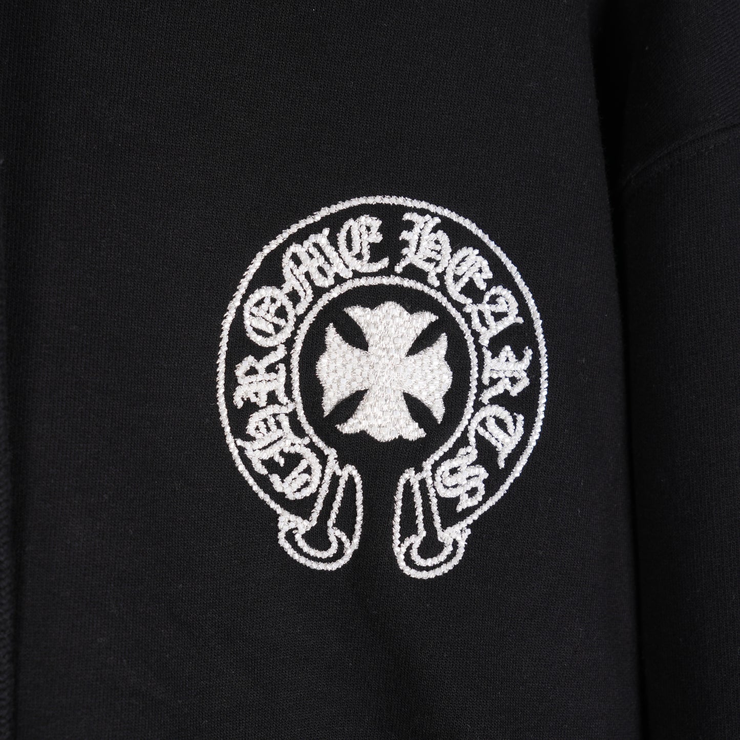 CHROME HEARTS PARIS BEADED ZIP UP HOODIE