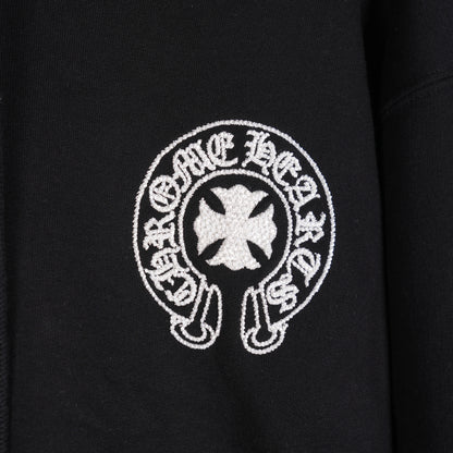 CHROME HEARTS PARIS BEADED ZIP UP HOODIE