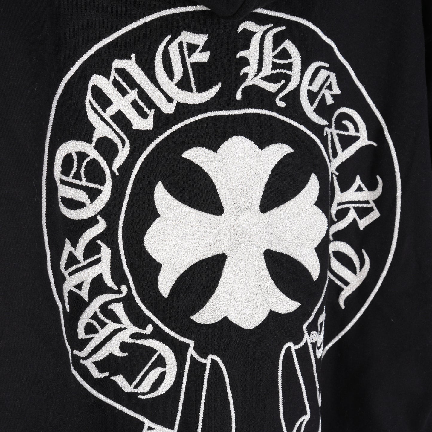CHROME HEARTS PARIS BEADED ZIP UP HOODIE
