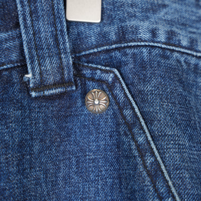 CHROME HEARTS TURBO DIESEL BLUE DENIM