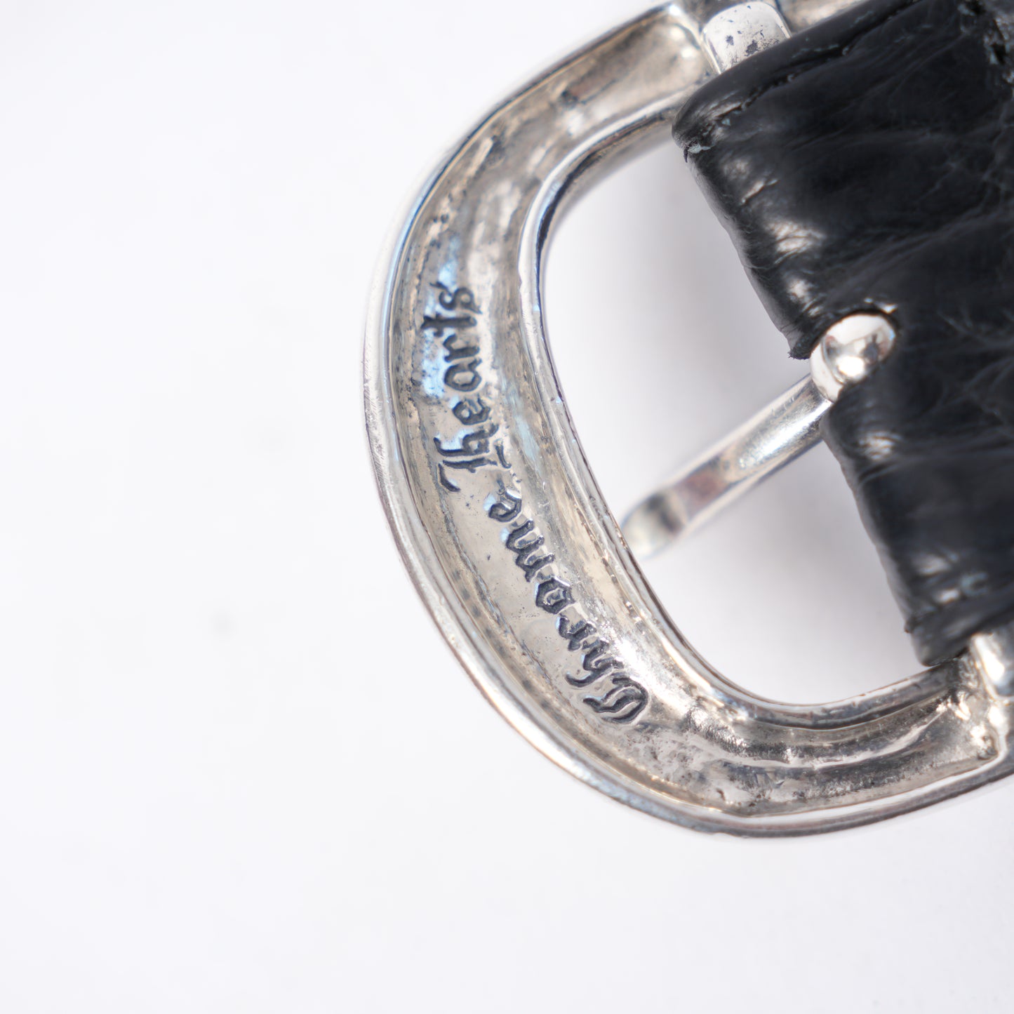 CHROME HEARTS CROCODILE LEATHER GUNSLINGER BELT