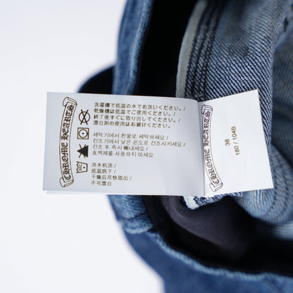 CHROME HEARTS TURBO DIESEL BLUE DENIM