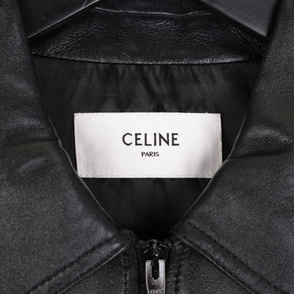 CELINE PANELLED LEATHER JACKET