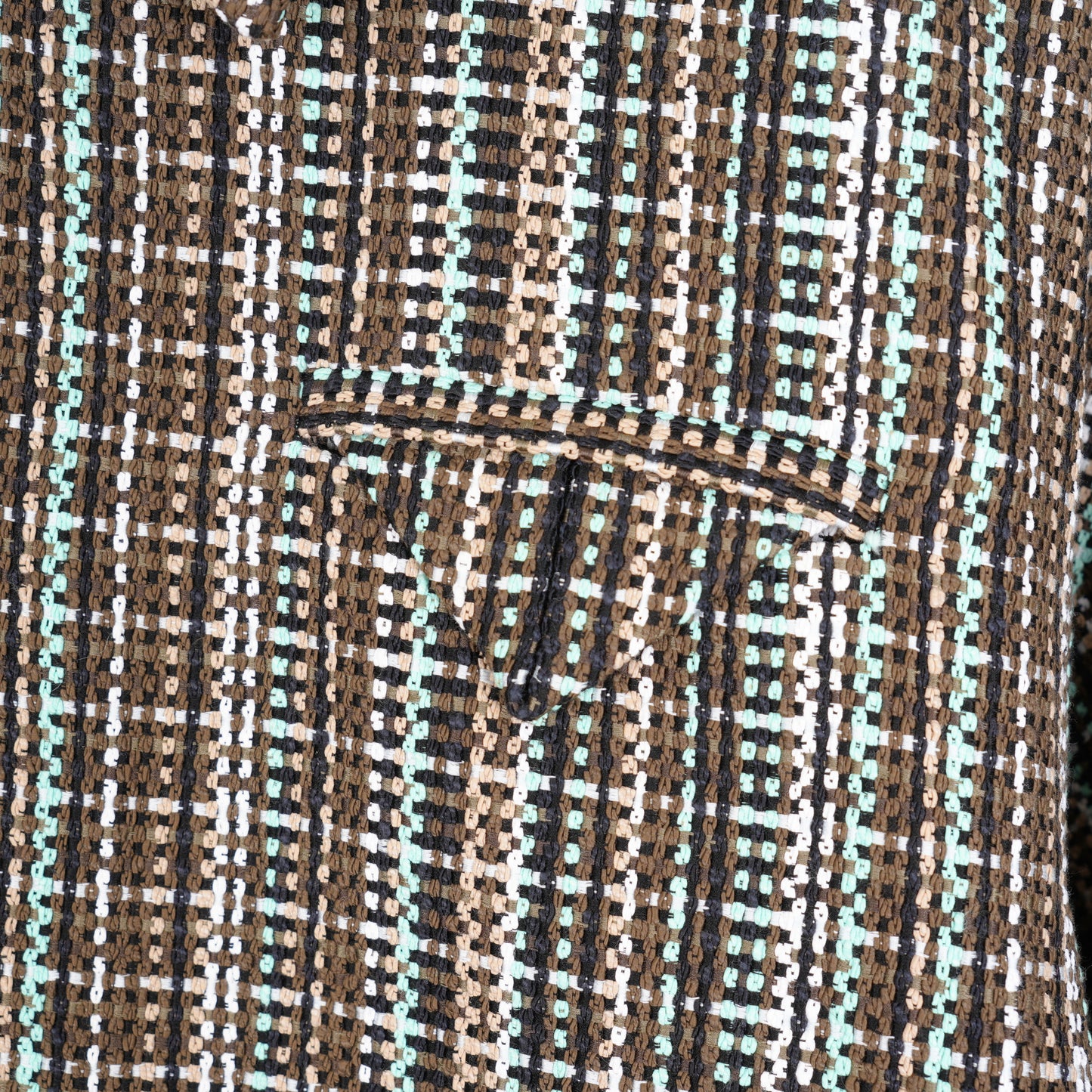 BOTTEGA VENETA CHECK KIMONO BLOUSON