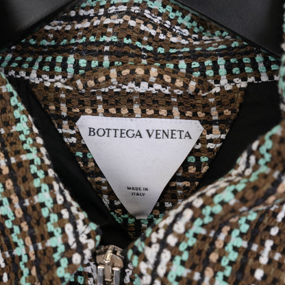 BOTTEGA VENETA CHECK KIMONO BLOUSON