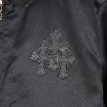 CHROME HEARTS TRIPLE CROSS PATCH WORK JACKET