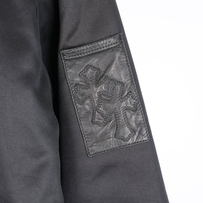 CHROME HEARTS TRIPLE CROSS PATCH WORK JACKET