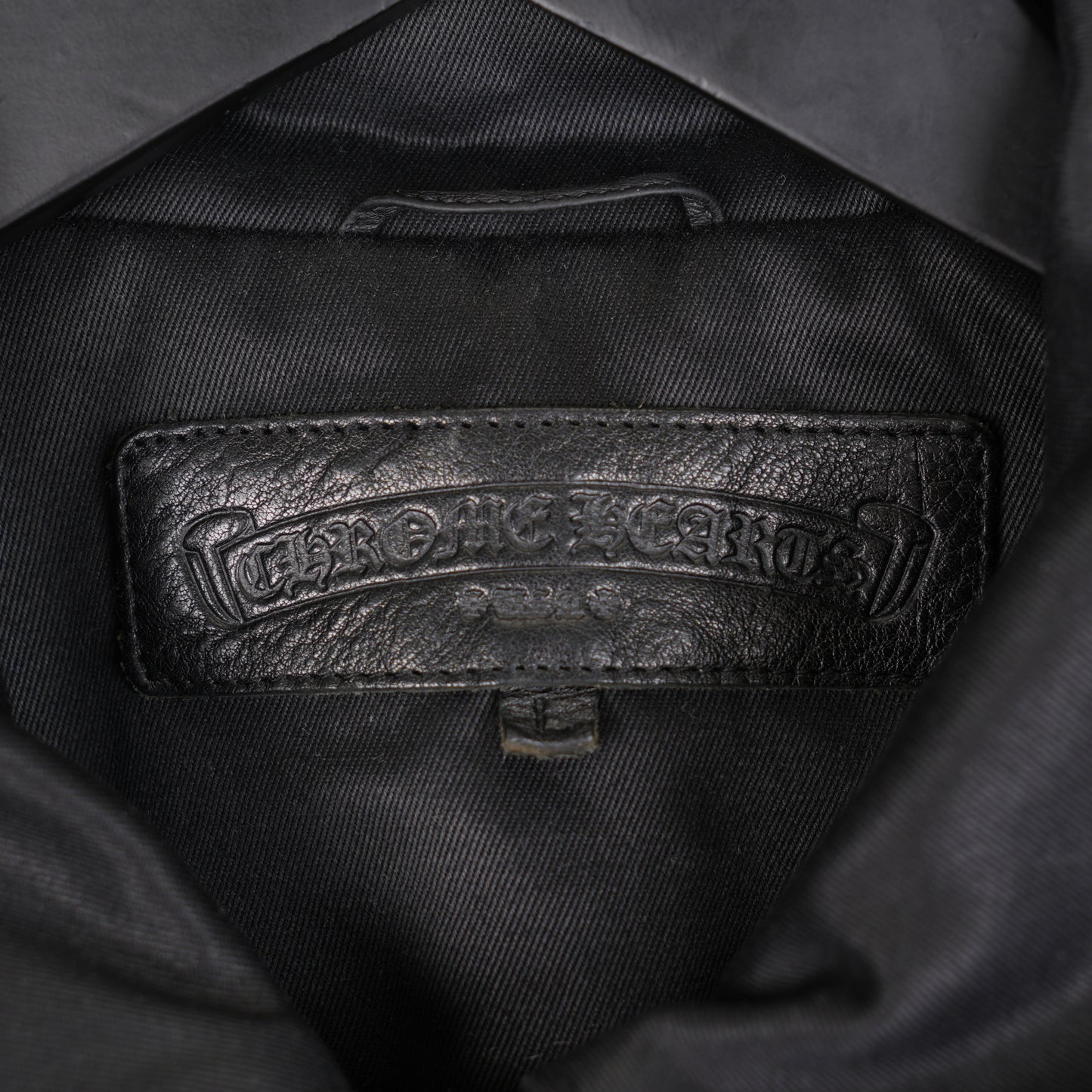 CHROME HEARTS TRIPLE CROSS PATCH WORK JACKET