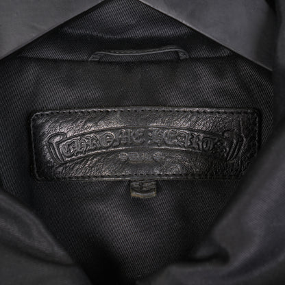 CHROME HEARTS TRIPLE CROSS PATCH WORK JACKET