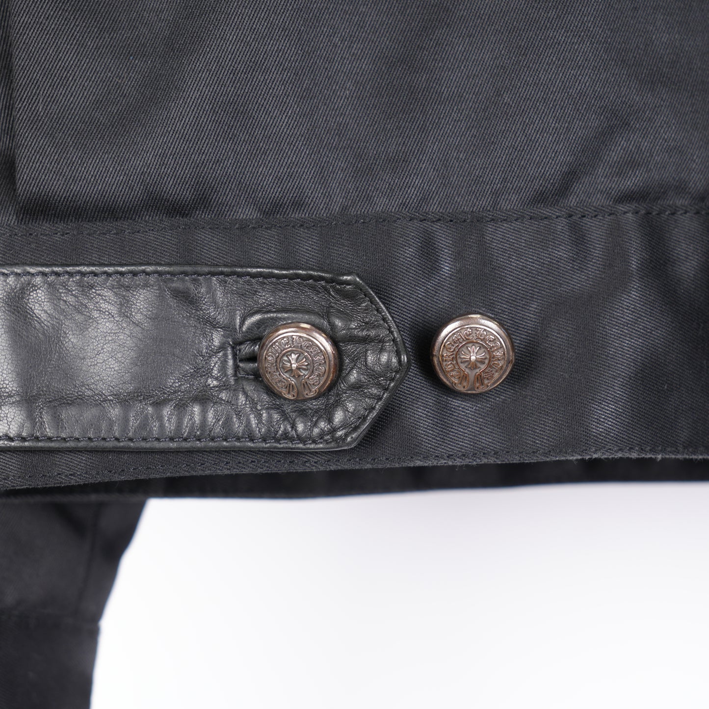 CHROME HEARTS TRIPLE CROSS PATCH WORK JACKET