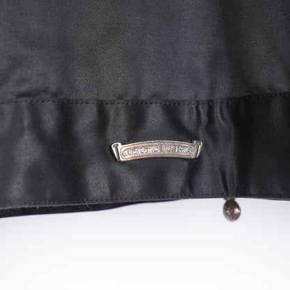 CHROME HEARTS TRIPLE CROSS PATCH WORK JACKET
