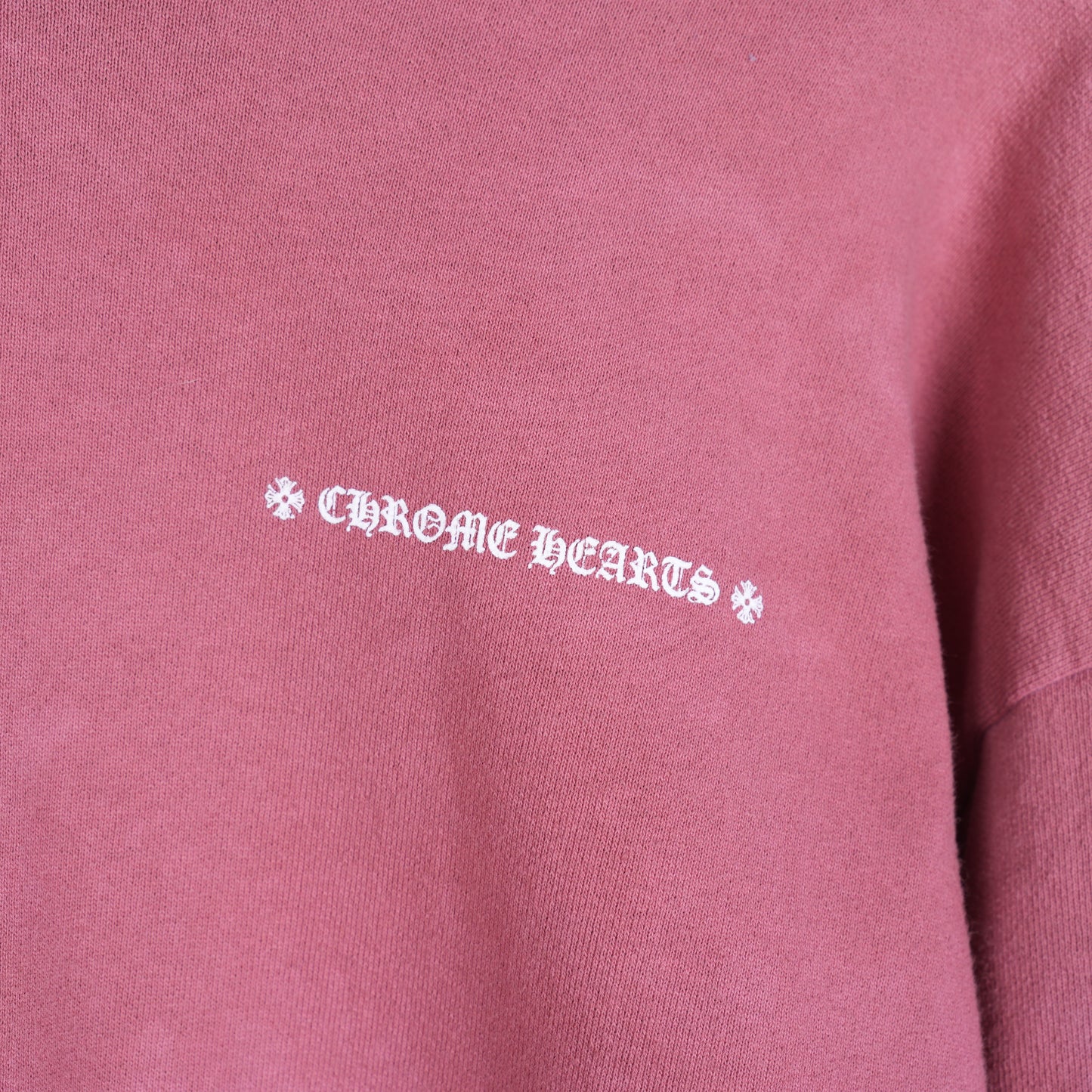 RED CLB CHROME HEARTS HOODIE