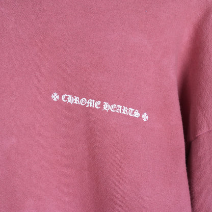 RED CLB CHROME HEARTS HOODIE