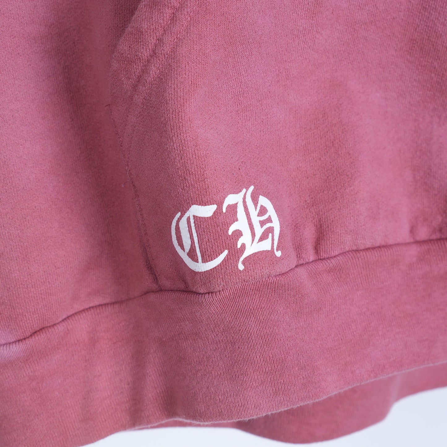 RED CLB CHROME HEARTS HOODIE