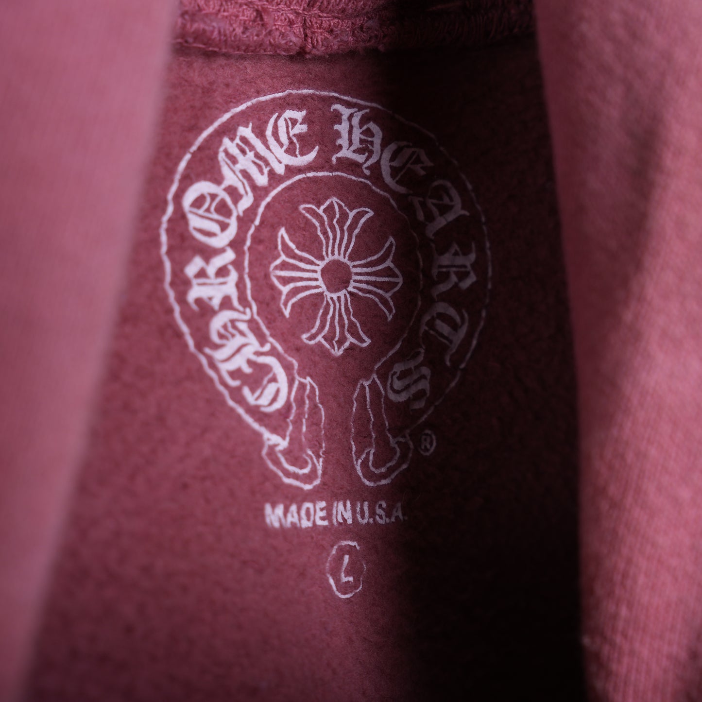 RED CLB CHROME HEARTS HOODIE