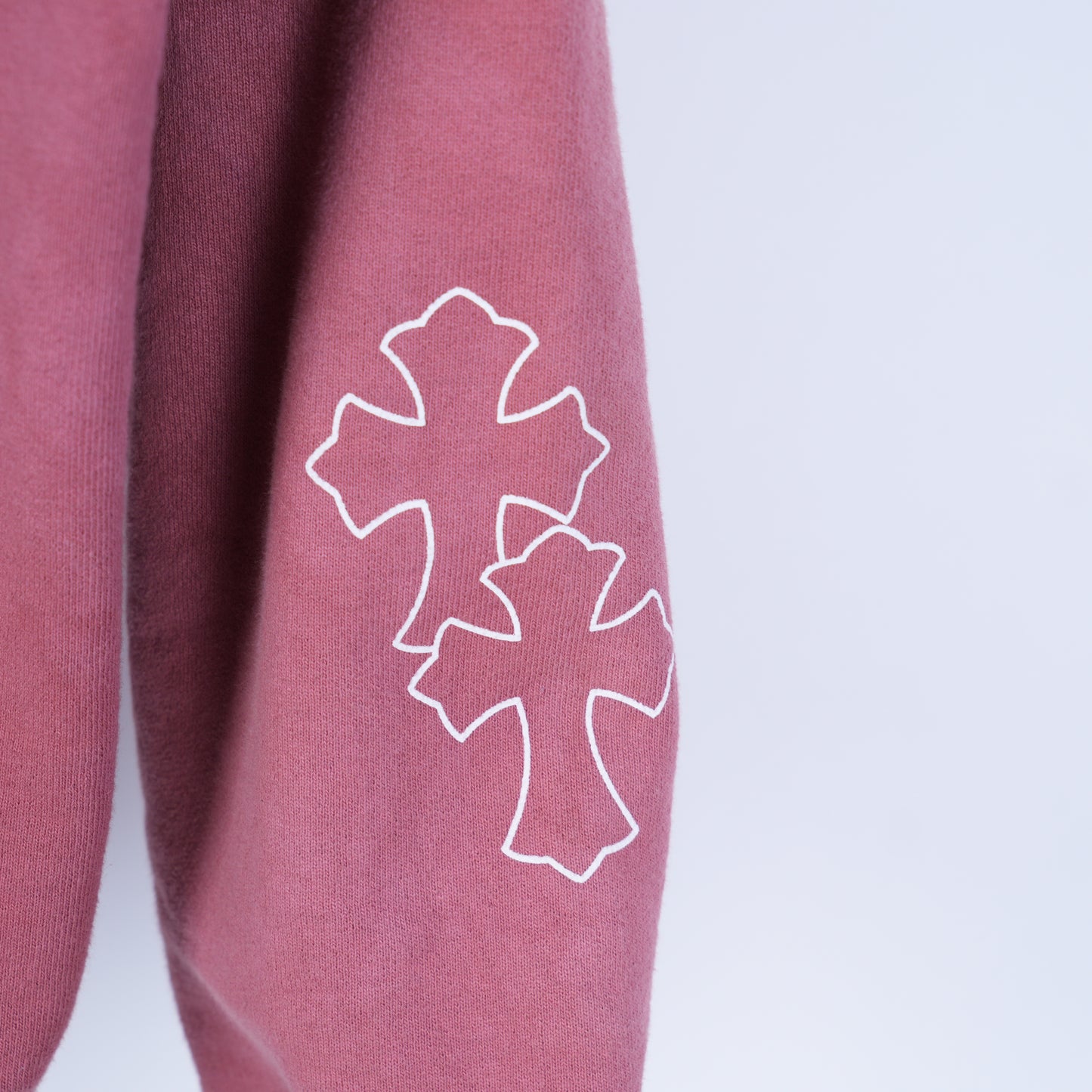 RED CLB CHROME HEARTS HOODIE