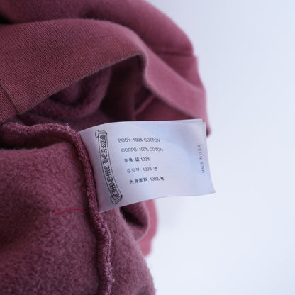 RED CLB CHROME HEARTS HOODIE