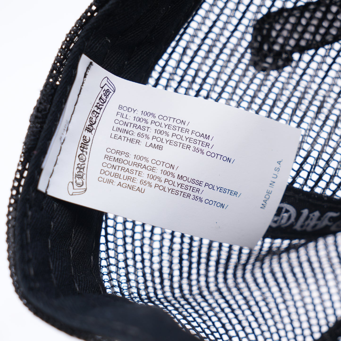 ORANGE CEMETERY TRIPLE CROSS HAT