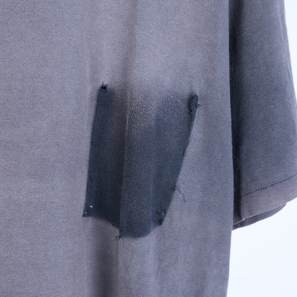 VINTAGE GREY BOXY BLANK POCKET TEE