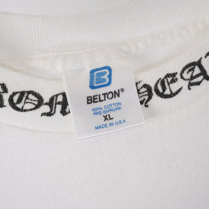 CHROME HEARTS VINTAGE WHITE SCROLL LONG SLEEVE
