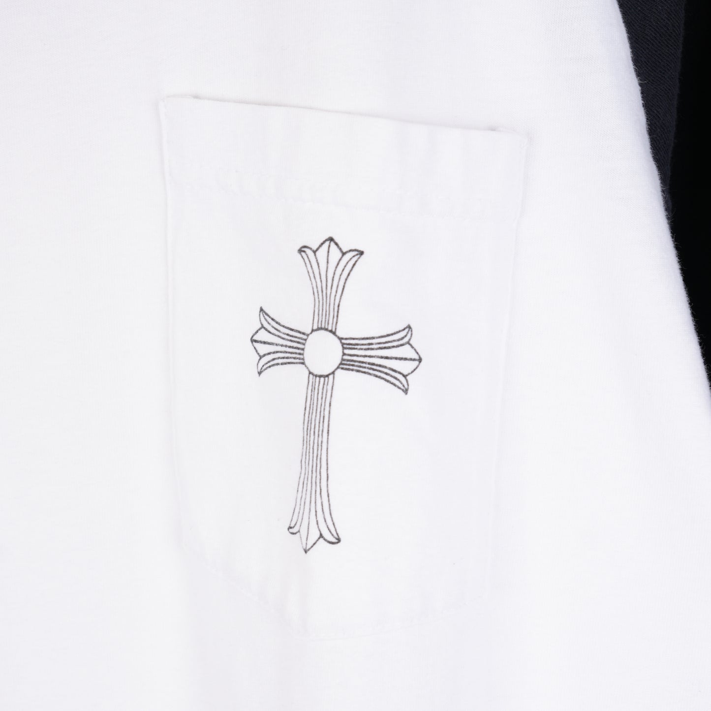 Vintage Chrome Hearts MULTI CROSS 3/4 Baseball shirt
