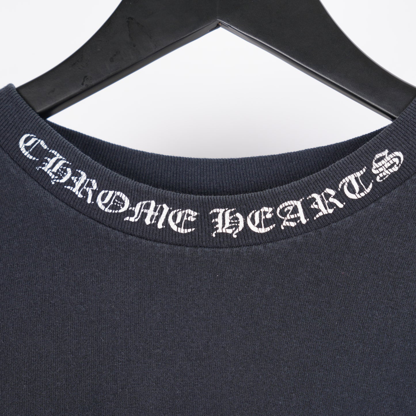 Vintage Chrome Hearts BLACK SCROLL LONG SLEEVE
