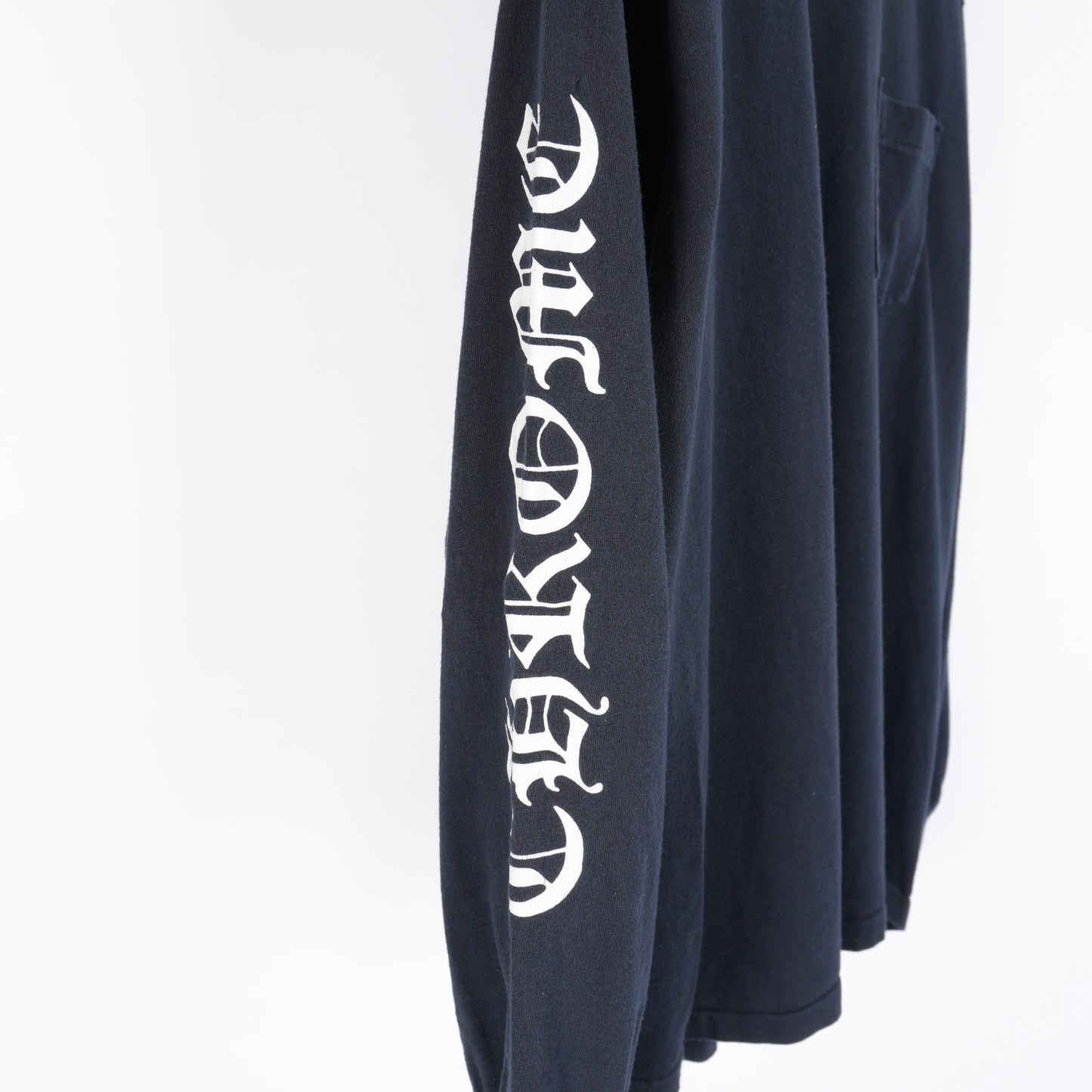 Vintage Chrome Hearts BLACK SCROLL LONG SLEEVE