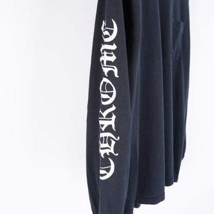 Vintage Chrome Hearts BLACK SCROLL LONG SLEEVE