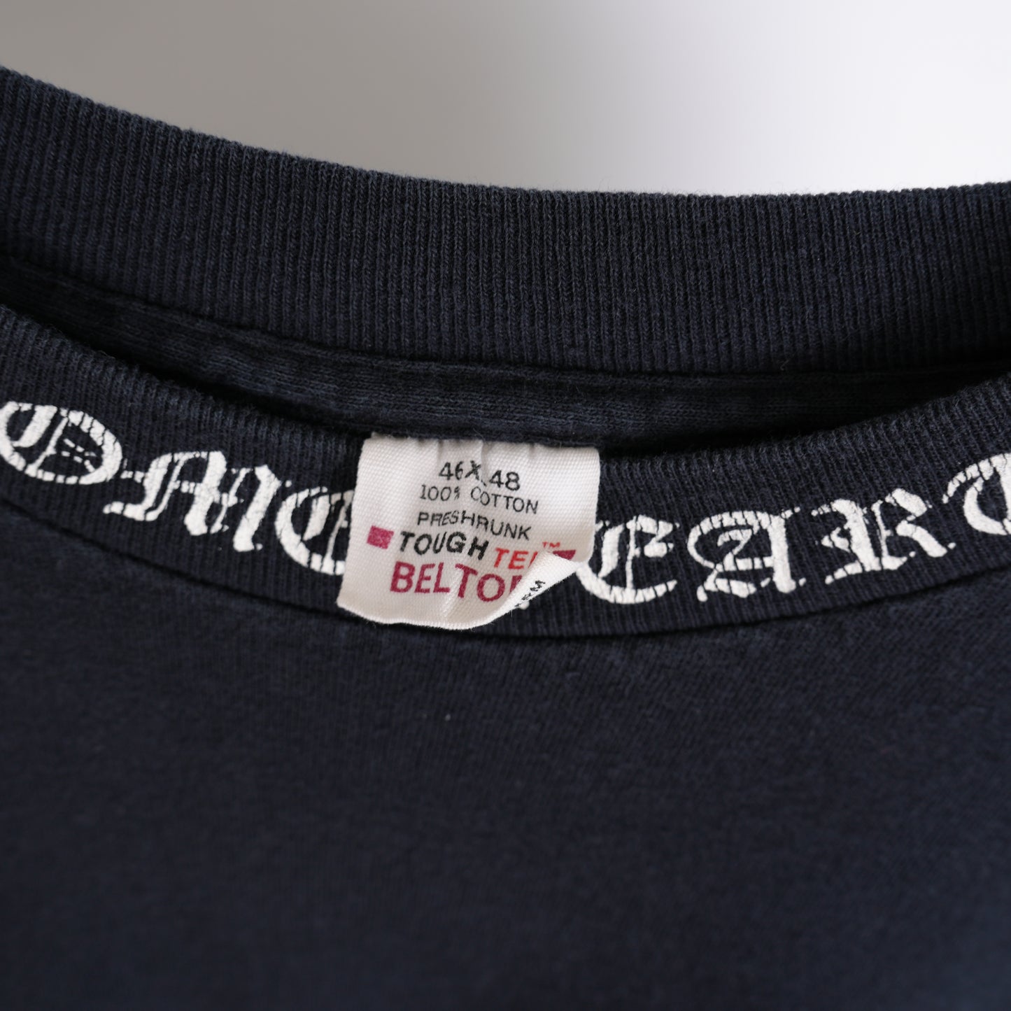 Vintage Chrome Hearts BLACK SCROLL LONG SLEEVE
