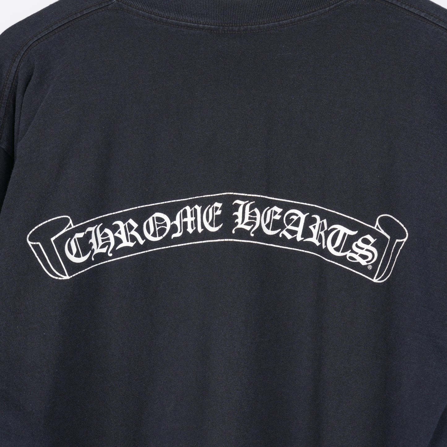 Vintage Chrome Hearts BLACK SCROLL LONG SLEEVE