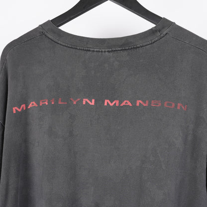 VINTAGE MARILYN MANSON GOD IS IN THE TV TEE