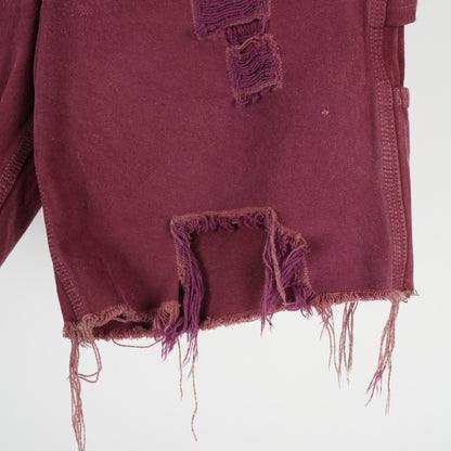 ERD 1 OF 4 BURGUNDY CARPENTER SHORTS